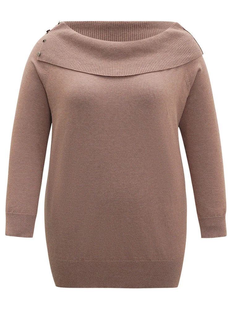 Supersoft Essentials Anti-Pilling Off Shoulder Pullover 10 Supersoft Essentials Anti-Pilling Off Shoulder Pullover - Image 8