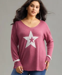 Supersoft Essentials Star V Neck Pullover -Clothing Shop 745252220 qm