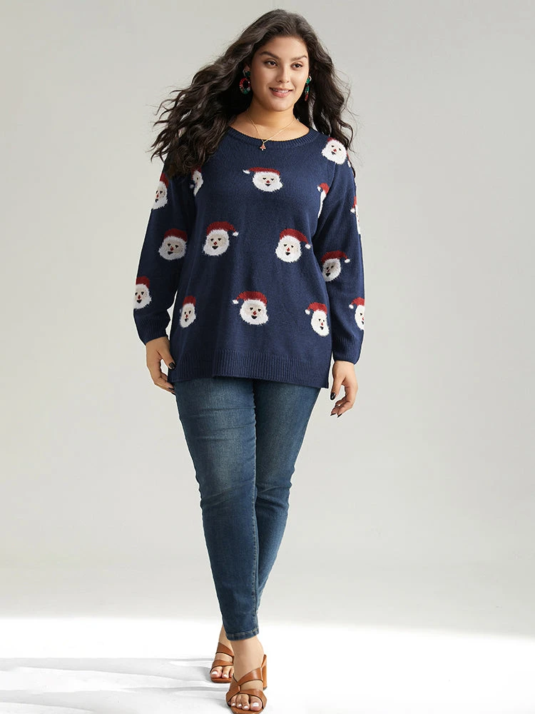 Christmas Santa Claus Round Neck Pullover 14 Christmas Santa Claus Round Neck Pullover - Image 12