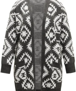 Bandana Print Elastic Cuffs Patched Pocket Cardigan 13 Bandana Print Elastic Cuffs Patched Pocket Cardigan -Clothing Shop 757753606 ck