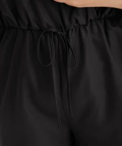 Boho Print Drawstring Pocket Flutter Sleeve Jumpsuit -Clothing Shop 765071303 dc