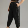 Solid Sequin Patchwork Pocket Pants -Clothing Shop 772316304 oa