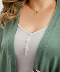 Supersoft Essentials Patched Pocket Drop Shoulder Cardigan -Clothing Shop 77259093 mc