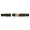 Circular Metal Buckle Detail Belt -Clothing Shop 775365479 vz