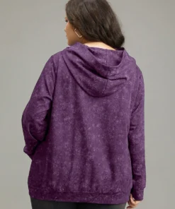 Letter Vintage Hooded Pocket Sweatshirt -Clothing Shop 775397126 tp d8ac1b21 ebdf 4dfc 8077 33d035d53327