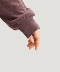 Plain Zipper Round Neck Elastic Cuffs Sweatshirt -Clothing Shop 778395151 zk 6eed6cd9 8765 4c69 ae88 9f52f3a61980