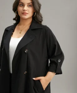 Halloween Plain Lapel Collar Button Up Tab Sleeve Coat 15 Halloween Plain Lapel Collar Button Up Tab Sleeve Coat -Clothing Shop 789393120 os