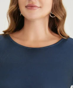 Tie Dye Patchwork Round Neck Pocket T-shirt -Clothing Shop 794241558 fq