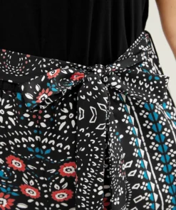 Paisley Patchwork Zipper Pocket Belted Tank Jumpsuit 21 Paisley Patchwork Zipper Pocket Belted Tank Jumpsuit -Clothing Shop 799081713 tz