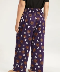 Halloween Skull & Spider Web Print Pocket Sleep Pants 24 Halloween Skull & Spider Web Print Pocket Sleep Pants -Clothing Shop 801558393 er f8c8a85d 9972 4cd7 94c7 dc8902b20059
