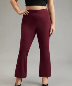 Plain Rib Knit Flare Leg Legging 36 Plain Rib Knit Flare Leg Legging -Clothing Shop 802814044 td 09dbf366 0ce5 4671 986c f2881fa2df2c