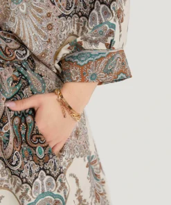 Bandana Print Pocket Elastic Waist Patchwork Dress -Clothing Shop 814214448 gd d3702d8d bedf 404d 9f52 7fd60b86f499