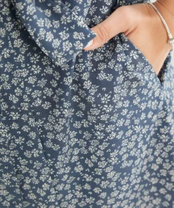 Ditsy Floral Ruffle Wrap Pocket Belted Romper -Clothing Shop 8183040 mt a2d76d32 6a44 46a2 ad87 e2e024b27b2c