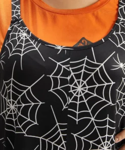 Halloween Spider Web Print Pocket Overall Cami Jumpsuit -Clothing Shop 826549871 pm 114b1187 95eb 4f4e a36b 3eb22c0ab105