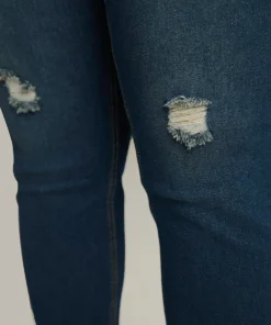 Stitch Detail Distressed Very Stretchy Jeans -Clothing Shop 827323157 pg a57c1ad1 d476 4db5 a44c bac30a054e97