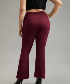 Plain Rib Knit Flare Leg Legging 39 Plain Rib Knit Flare Leg Legging -Clothing Shop 831390663 hu ddaf6e13 6902 44fb 948c 2eabb4696112