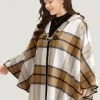 Plaid Duffle Button Hooded Cape Coat -Clothing Shop 836498266 lq 8d377ecc 2d66 47aa 8814 3c4b6613c5ac