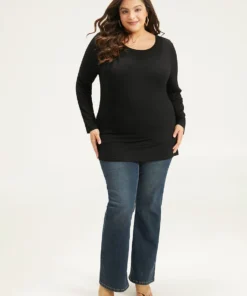 Cotton Supersoft Essentials Basic Solid T-shirt -Clothing Shop 838049124 ch db47e62b 610a 4811 8995 6ea15a4bc8e7