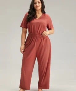 Cotton Plain Raglan Sleeve Sleep Top -Clothing Shop 841016218 iw