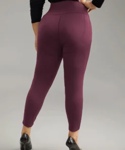 Solid Butt Lifting Wideband Waist Leggings -Clothing Shop 854562980 iu bbe7b698 22ca 4416 88fe af8cbd492efb