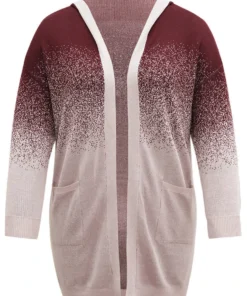 Supersoft Essentials Ombre Heather Pocket Hooded Cardigan 13 Supersoft Essentials Ombre Heather Pocket Hooded Cardigan -Clothing Shop 862141642 zc