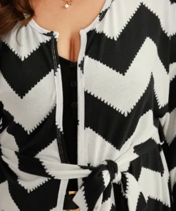 Supersoft Essentials Halloween Geometric Belted Kimono -Clothing Shop 862695744 md 4e0b2a2f 9503 4947 b883 c3712f598c3d