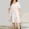 Moon And Star Crew Neck Sleep Dress 1 Moon And Star Crew Neck Sleep Dress -Clothing Shop 868044897 kz