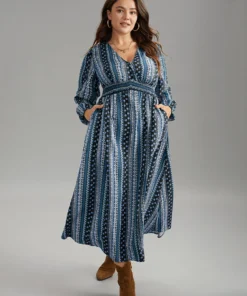 Bandana Print Wrap Shirred Dress -Clothing Shop 86968597 lq 509b3278 9349 4ab7 9994 a245f7251d9f