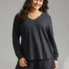 Cotton Plain Lace Panel Sleep Top 1 Cotton Plain Lace Panel Sleep Top -Clothing Shop 877285508 oc