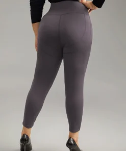 Solid Butt Lifting Wideband Waist Leggings -Clothing Shop 87847697 nj 517ea4ae e4e5 40a7 b78b 21d0bf71a71b