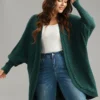 Supersoft Essentials Batwing Sleeve Cable Knit Cardigan -Clothing Shop 884152814 of