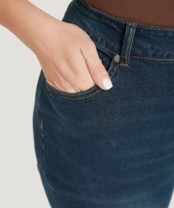 Very Stretchy Dark Wash Pocket Knee Denim Shorts 16 Very Stretchy Dark Wash Pocket Knee Denim Shorts -Clothing Shop 889671725 kn 81f86f75 e380 4ccd 92e0 940955b89c28