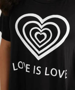 Supersoft Essentials Heart & Letter Pocket Crew Neck Dress -Clothing Shop 892235996 pq