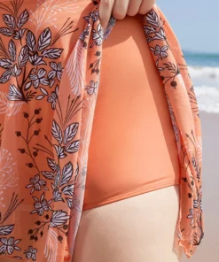 Floral Drawstring Crisscross Back Hanky Hem Swim Dress -Clothing Shop 893284001 xd 07457480 b181 4122 85e0 76ad0c99ddf6