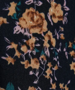 Floral Wrap Lantern Sleeve High Low Hem Blouse Without Hat -Clothing Shop 8 00a83402 c450 4d43 875c b781dfe4045b