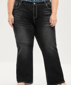 Bootcut Very Stretchy Mid Rise Medium Wash Sculpt Waist Jeans -Clothing Shop 8 dcbb1a68 0a93 4749 81cf 94dbf3cdf3e1