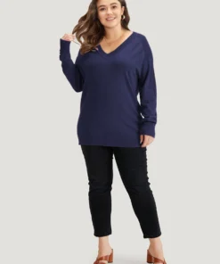 Supersoft Essentials Solid Cut Out Patchwork Pullover 41 Supersoft Essentials Solid Cut Out Patchwork Pullover -Clothing Shop 90363782 uz f7fb5473 9040 4d3f a924 d67b3c267ab8