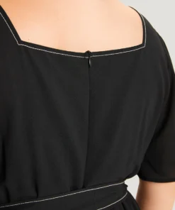 Contrast Stitch Pocket Button Detail Belted Zipper Jumpsuit 18 Contrast Stitch Pocket Button Detail Belted Zipper Jumpsuit -Clothing Shop 906418688 wz 24399806 3237 4bbd b656 754319f01532