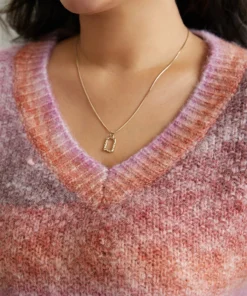 Ombre Heather V Neck Pullover -Clothing Shop 908915666 zk