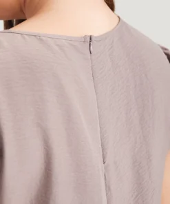 Plain Pleated Detail Rivets Pocket Zip Jumpsuit 17 Plain Pleated Detail Rivets Pocket Zip Jumpsuit -Clothing Shop 911074579 mx