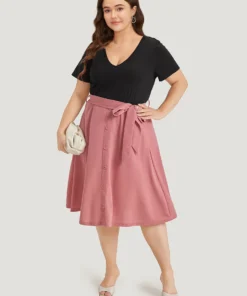 Supersoft Essentials Two Tone Pocket Patchwork Belted Dress 23 Supersoft Essentials Two Tone Pocket Patchwork Belted Dress -Clothing Shop 921282649 qg 2c3d8e0b 4b51 4119 b709 4d85ebf9a391