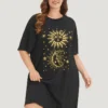 Supersoft Essentials Star & Moon Print Pocket Crew Neck Dress -Clothing Shop 92243466 sh b977ebe0 e352 499b 96bf 47c179983c81