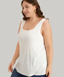 Supersoft Essentials Plain Square Neck Skinny Tank Top 22 Supersoft Essentials Plain Square Neck Skinny Tank Top -Clothing Shop 923993059 sk 867778be 30b3 45e2 be62 13318d48d4ec