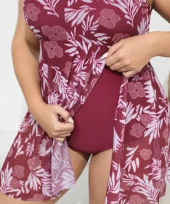 Floral Print Adjustable Straps Flutter Split Hem Swim Dress -Clothing Shop 927134078 gw 250badf3 13bc 4ea3 a843 29a1f428a2f5