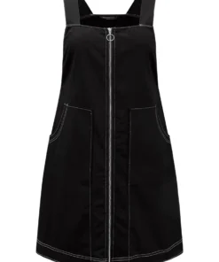 Twill O Ring Zipper Pocket Spaghetti Strap Dress -Clothing Shop 927374932 tl 9a061815 493f 41f7 b9b2 cdef8919f0a4