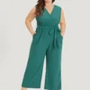 Supersoft Essentials Plain Surplice Neck Belted Jumpsuit 1 Supersoft Essentials Plain Surplice Neck Belted Jumpsuit -Clothing Shop 935718430 uq 262a4004 5bf7 497d 9196 5a3dd9603eb6