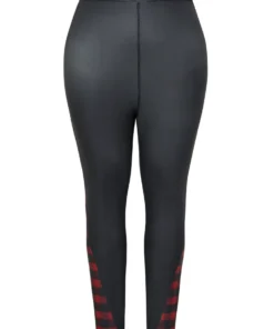 Supersoft Essentials Plaid Patchwork High Rise Leggings -Clothing Shop 940494232 de