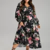 Supersoft Essentials Floral Pocket Shirred Dress -Clothing Shop 943100782 ca