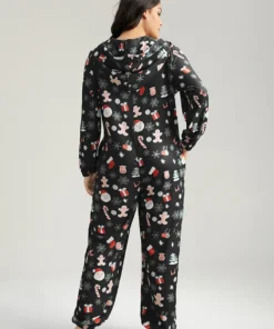 Christmas Graphic Hooded Pocket Sleep Jumpsuit -Clothing Shop 945546674 bt 37ea02c1 b9df 412c b671 a6850ced06e6