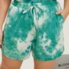 Tie Dye Pocket Bowknot Sleep Shorts 1 Tie Dye Pocket Bowknot Sleep Shorts -Clothing Shop 947538490 gl